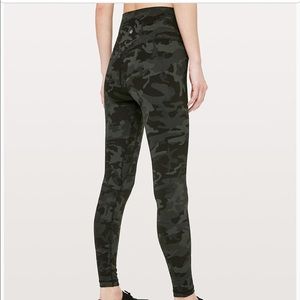 Align Pant 28” Camo Gator Green